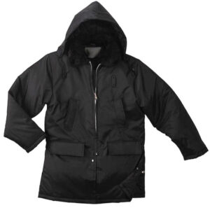 Black Security Parka