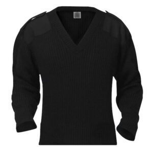 Black Pil-Trol Commando Sweater